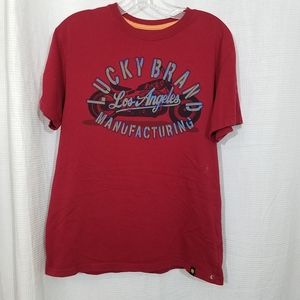 Graphic Tee..lucky Brand large